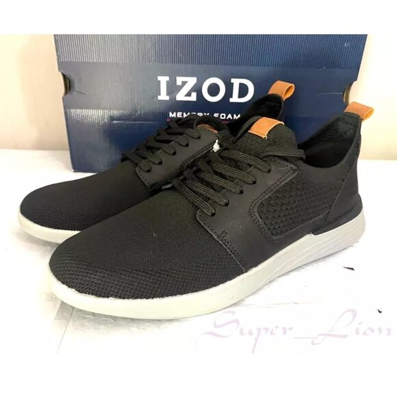 NEW IZOD Men\'s Bannnister Memory Foam Lace-up Sneaker Shoes main image 4